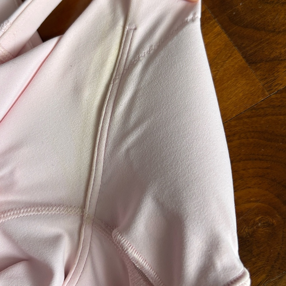 Lululemon Light Pink Cropped Align Tank size 6, USED - Picture 5 of 7